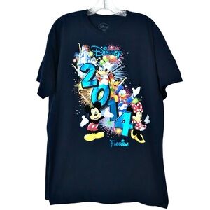 Disney Characters Florida 2014 T Shirt XL